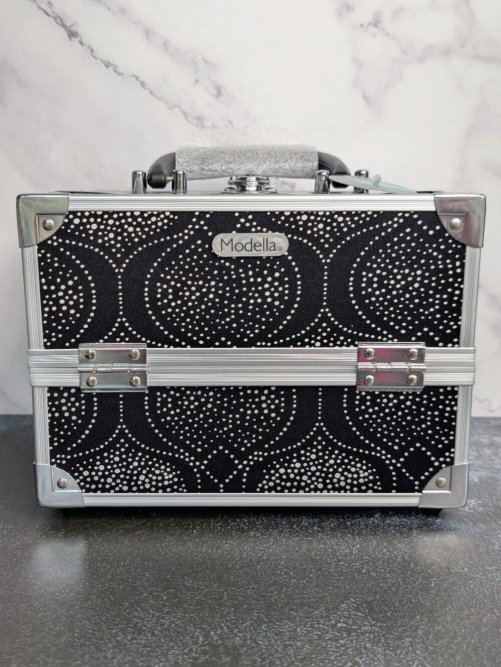 Modella Makeup Organizer Train Case
